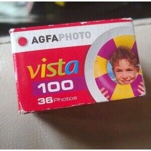 AGFA 200 Vista 35mm Photo Film Color Prints 27 Exposure New Sealed Expired 09/09